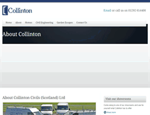 Tablet Screenshot of collinton.com